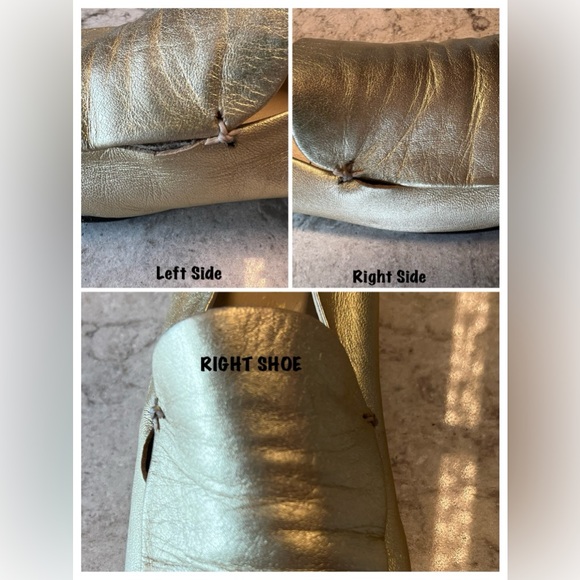 Prada Wanna-be Gold Loafers - Picture 10 of 13